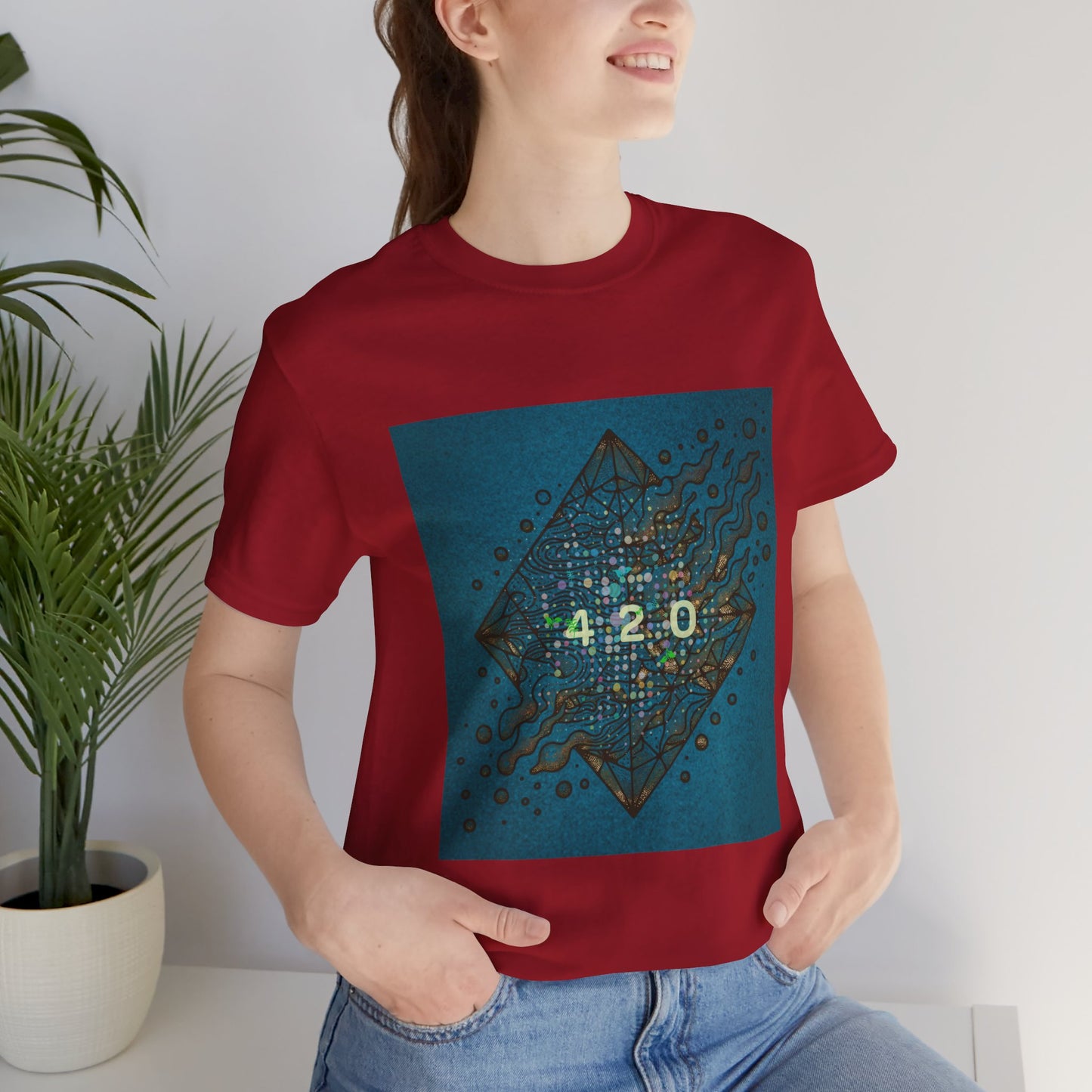 420 Graphic Unisex Jersey Tee - Casual Vibe for Celebrations