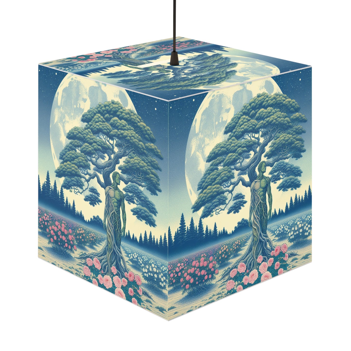 Simple Alluring Style HIM Light Cube Lamp