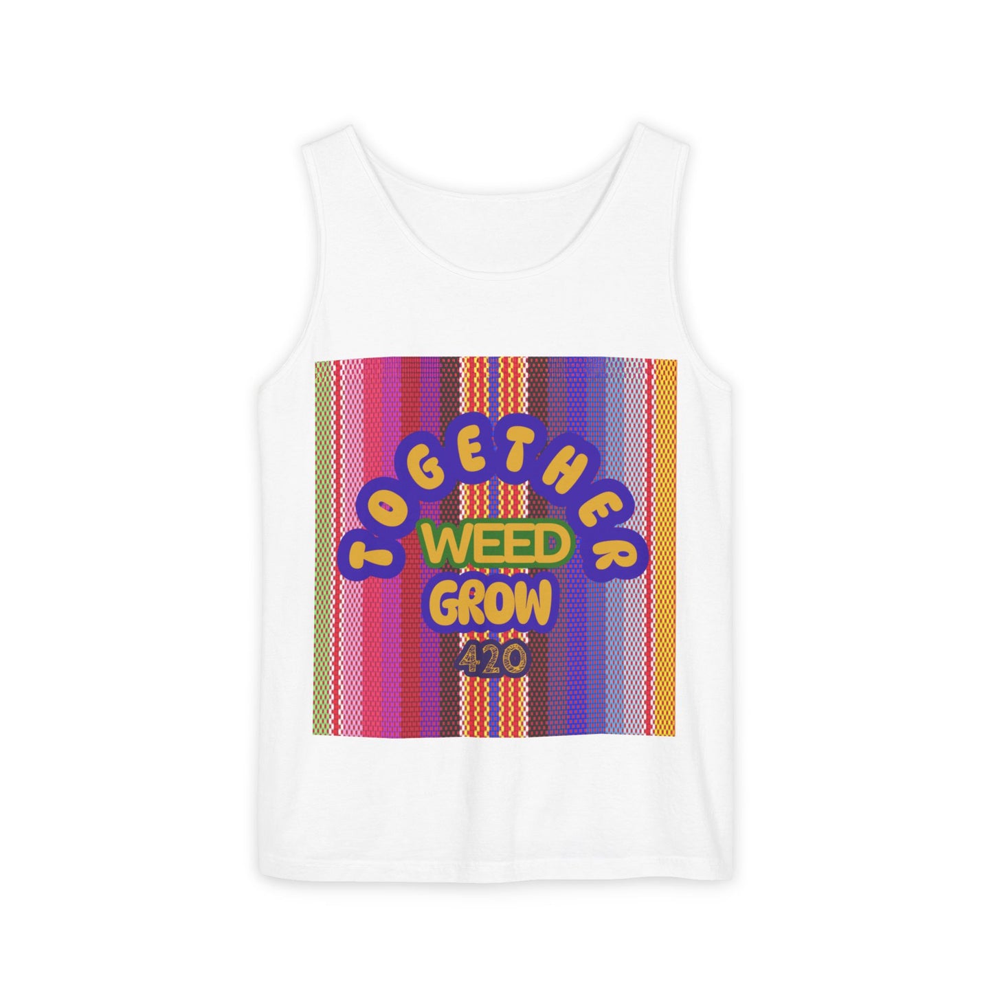 Together We Grow Unisex Tank Top - 420 Celebration Apparel