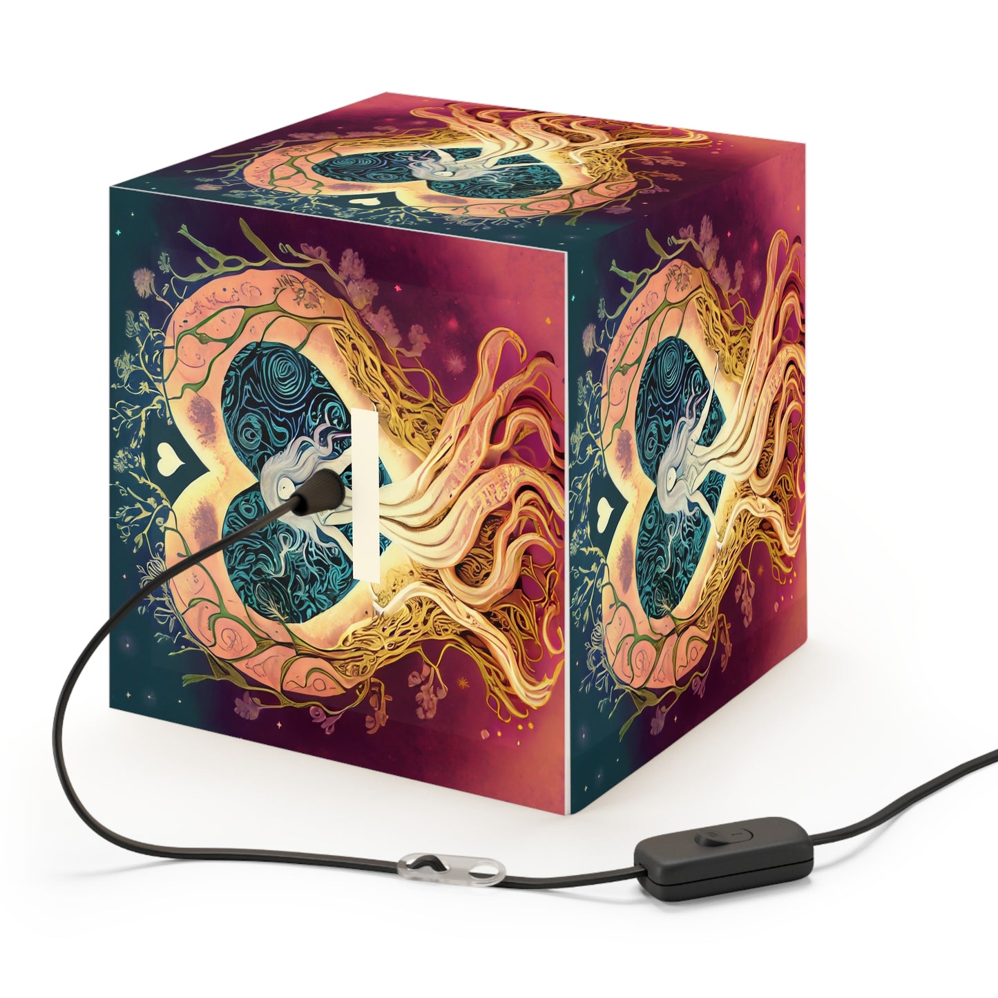 Tree Goddess Light Cube Lamp