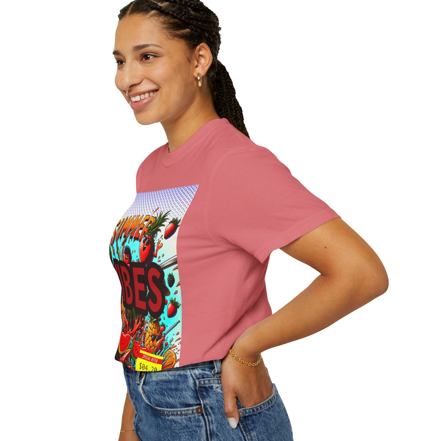 Summer Vibes Unisex Garment-Dyed T-Shirt