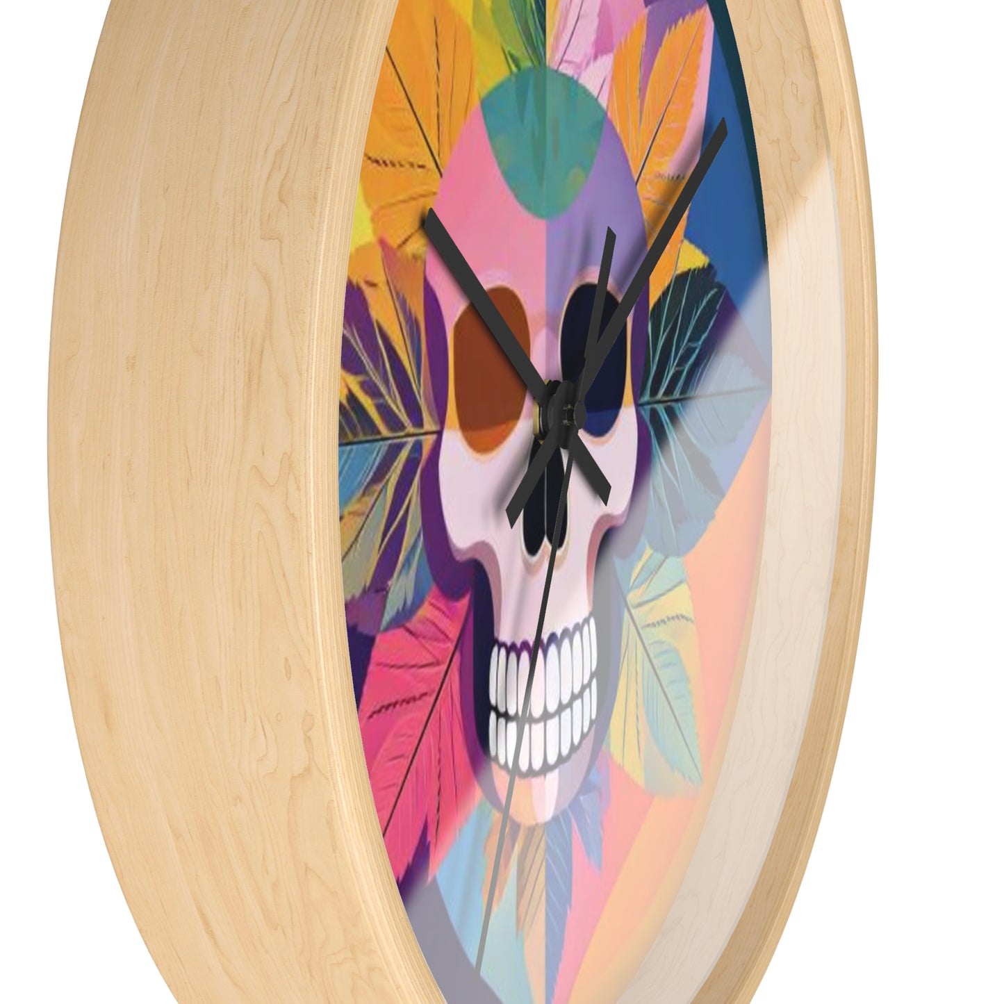 Floral Offering Bloom Wall Clock