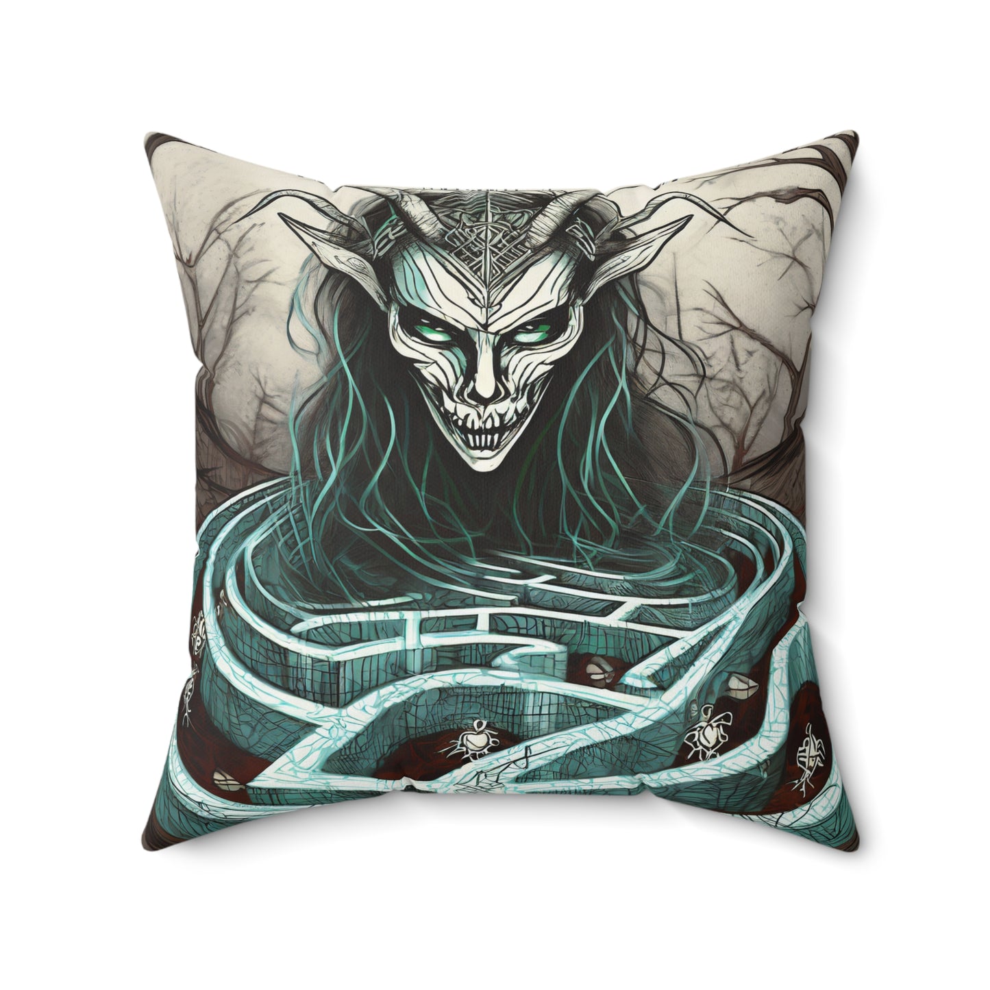 Enjoy Style with Spun Polyester Square Pillow