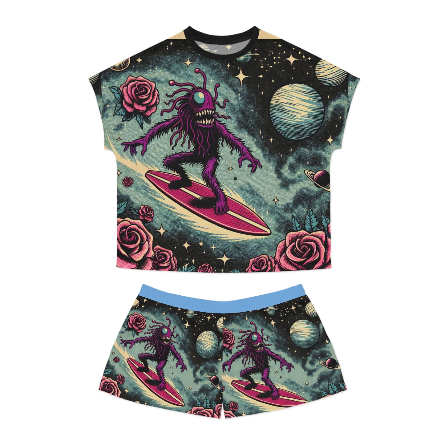 Women's Short Pajama Set (AOP)