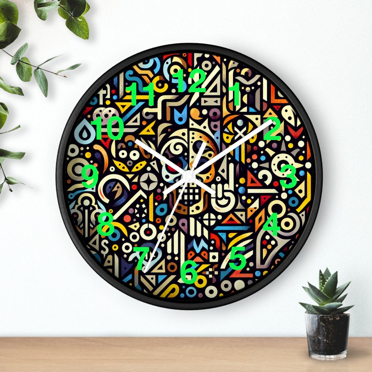 Rock Around Wall Clock