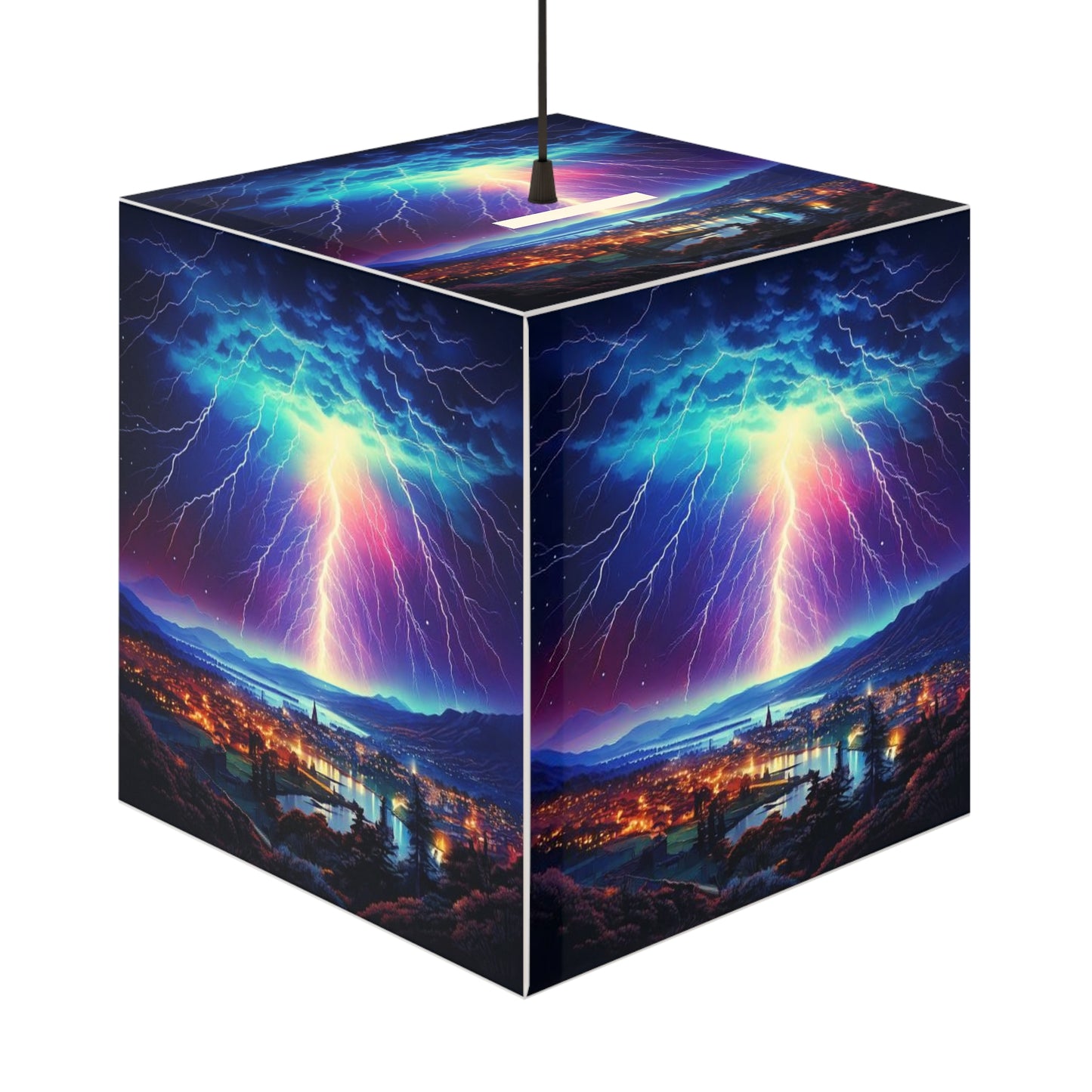 Simple Alluring Style Lighting Cube Lamp