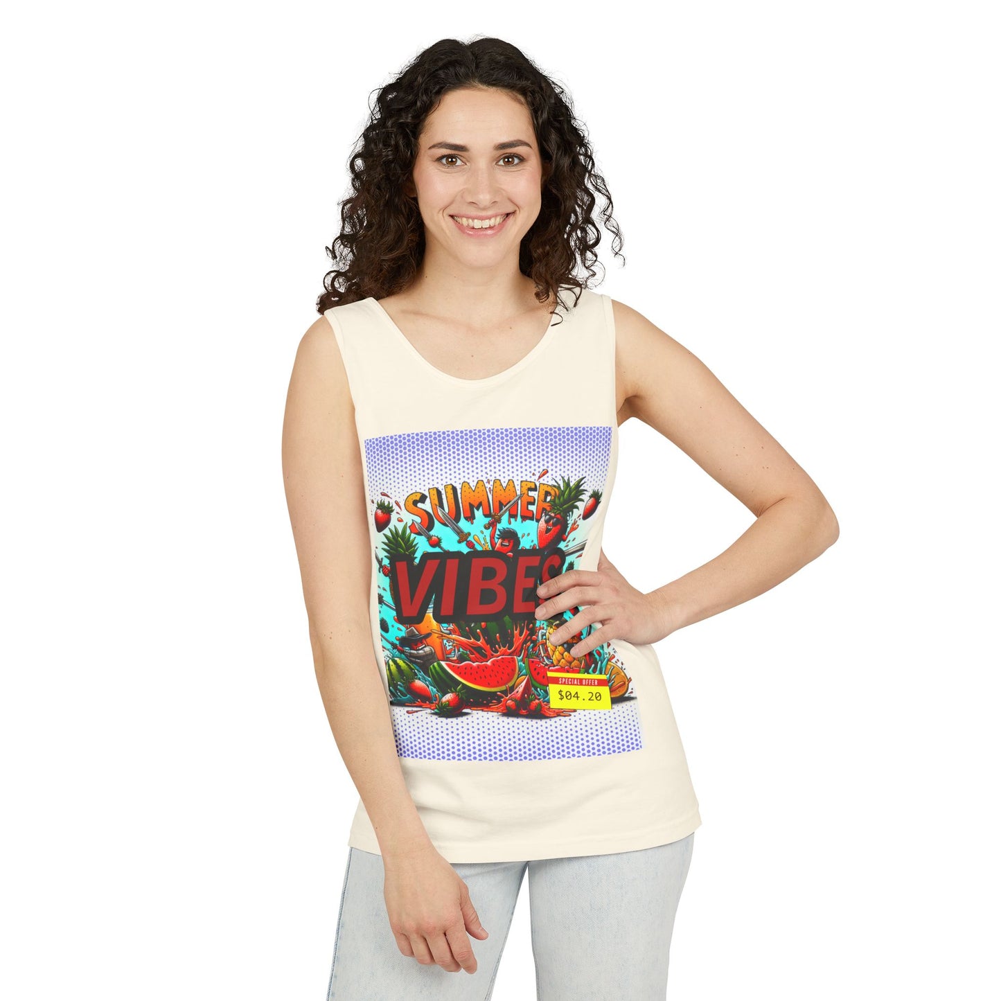 Summer Vibes Unisex Tank Top - Perfect for Beach Days & Festivals