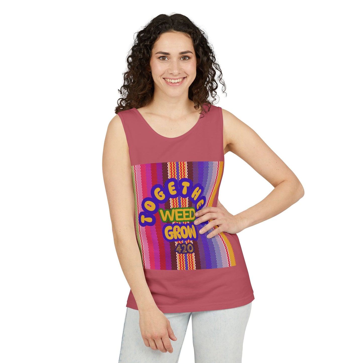 Together We Grow Unisex Tank Top - 420 Celebration Apparel