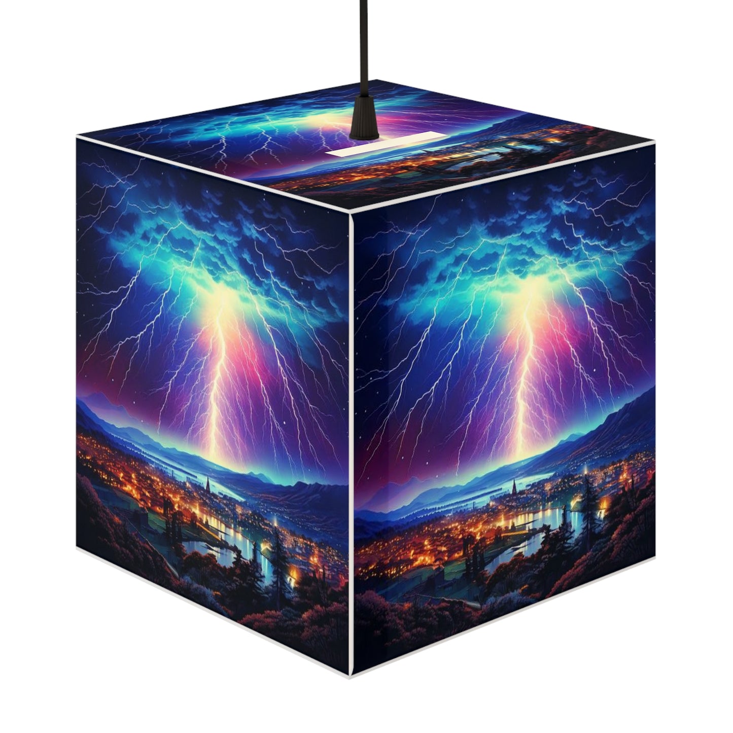 Simple Alluring Style Lighting Cube Lamp