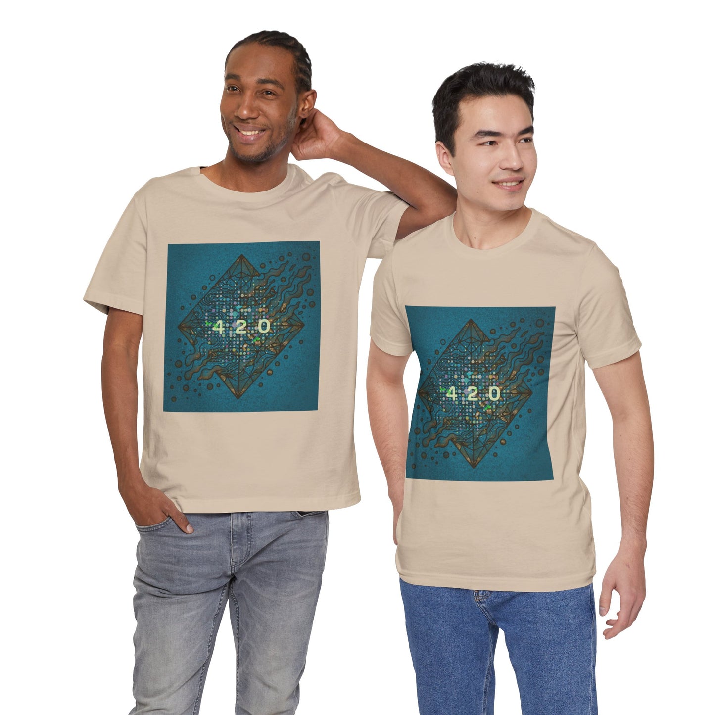 420 Graphic Unisex Jersey Tee - Casual Vibe for Celebrations