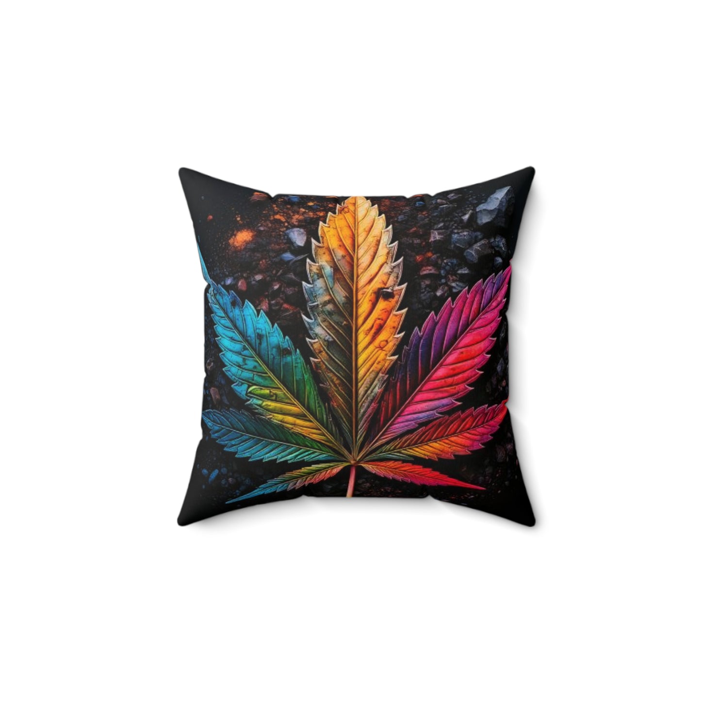 Square Pillow Room Accents Fun Statement Piece Indoor Pillow