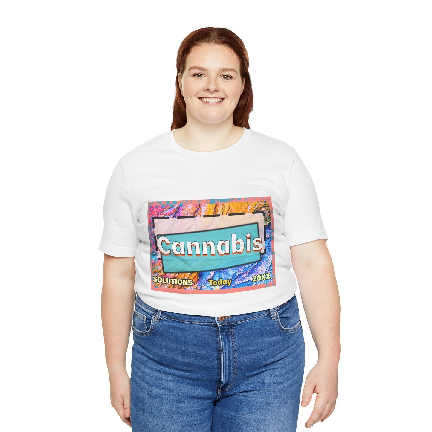 Trendy Cannabis Solutions Tee - Unisex Jersey Short Sleeve T-Shirt