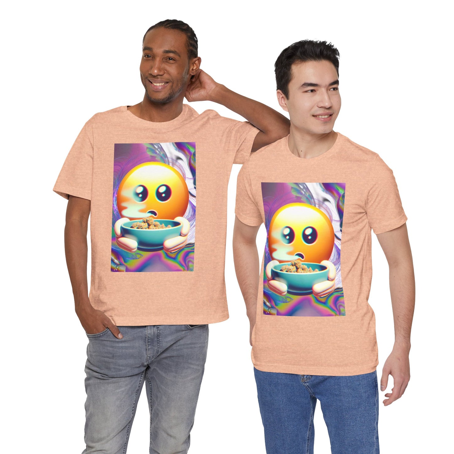 Vibrant Emoji Tee - Perfect for Casual Hangouts and Celebrations