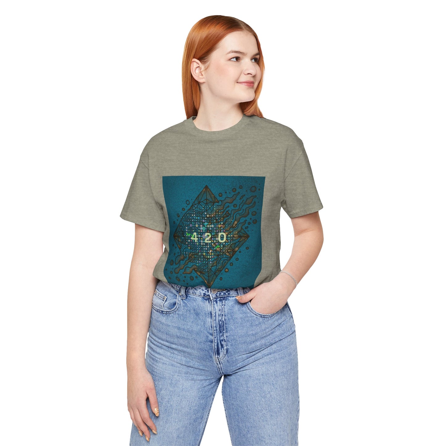 420 Graphic Unisex Jersey Tee - Casual Vibe for Celebrations