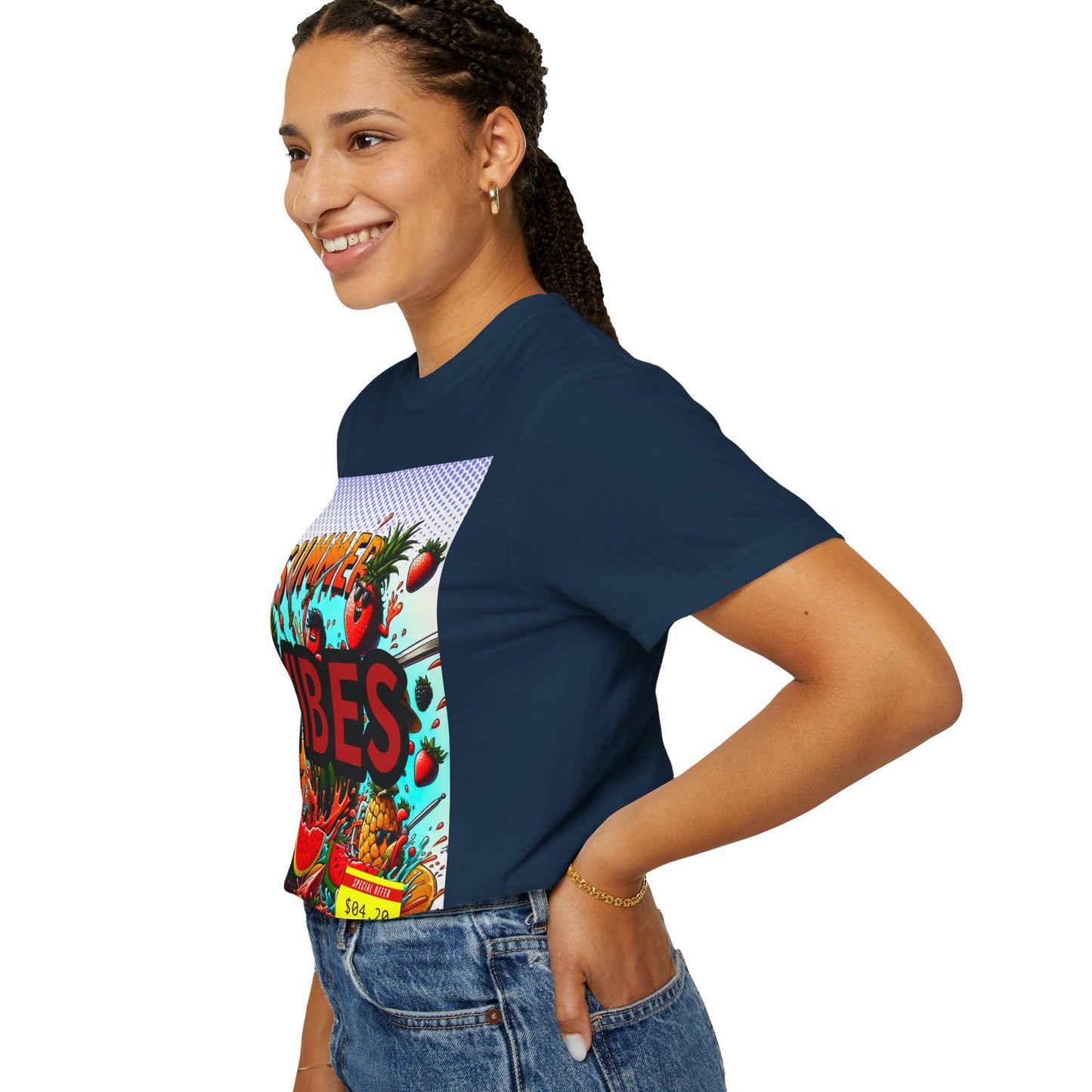 Summer Vibes Unisex Garment-Dyed T-Shirt