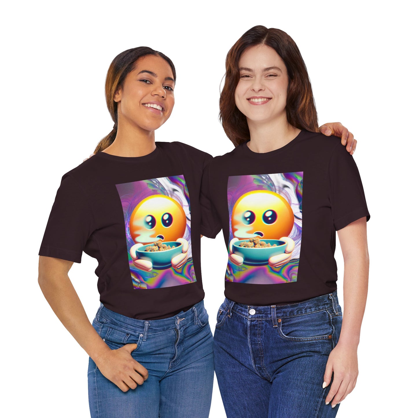Vibrant Emoji Tee - Perfect for Casual Hangouts and Celebrations