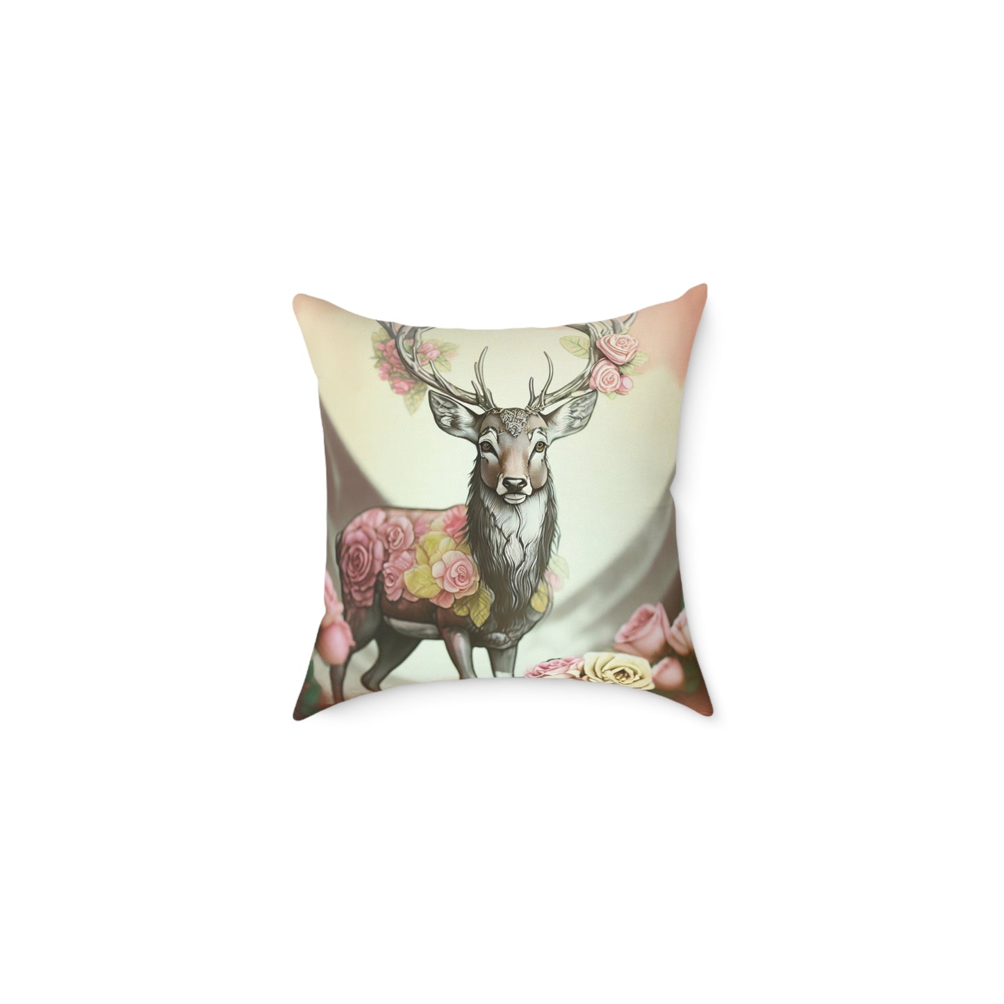 Love Her Square Poly Canvas Pillow