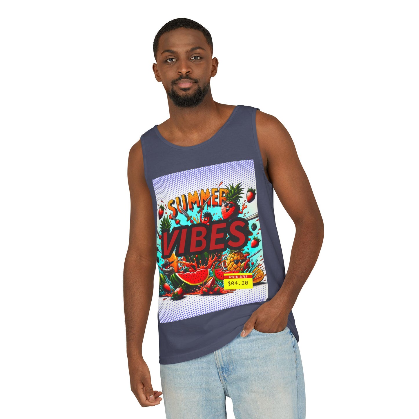 Summer Vibes Unisex Tank Top - Perfect for Beach Days & Festivals