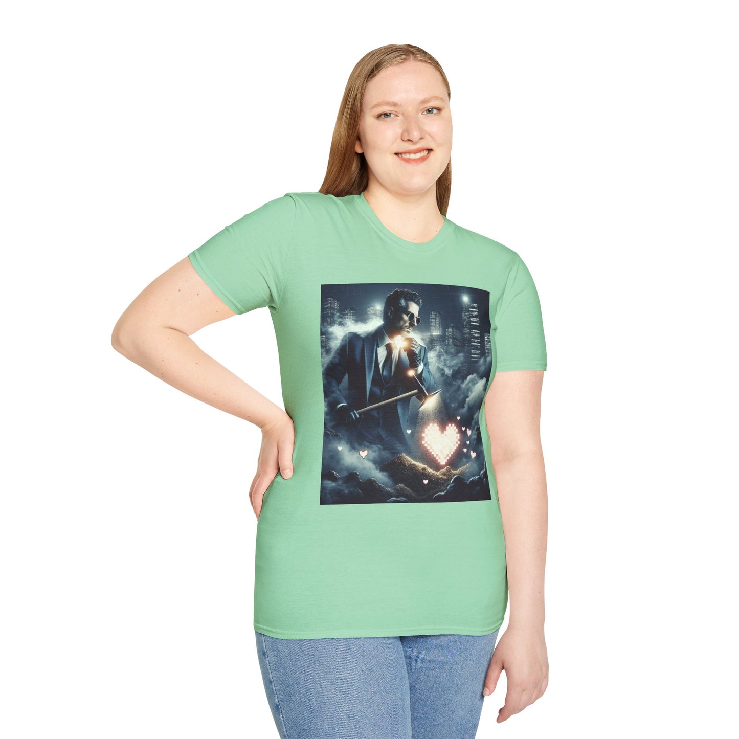 Simple Alluring Style Unisex Softstyle T-Shirt