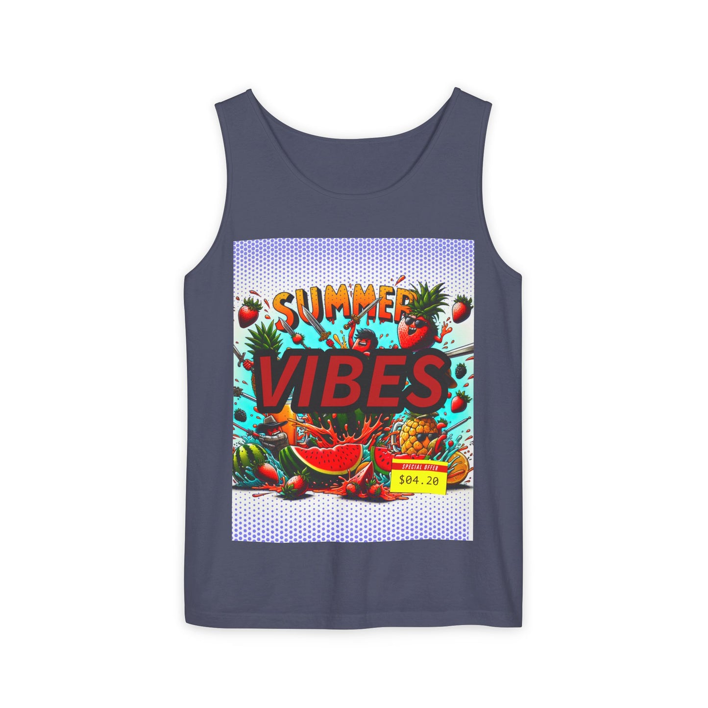 Summer Vibes Unisex Tank Top - Perfect for Beach Days & Festivals