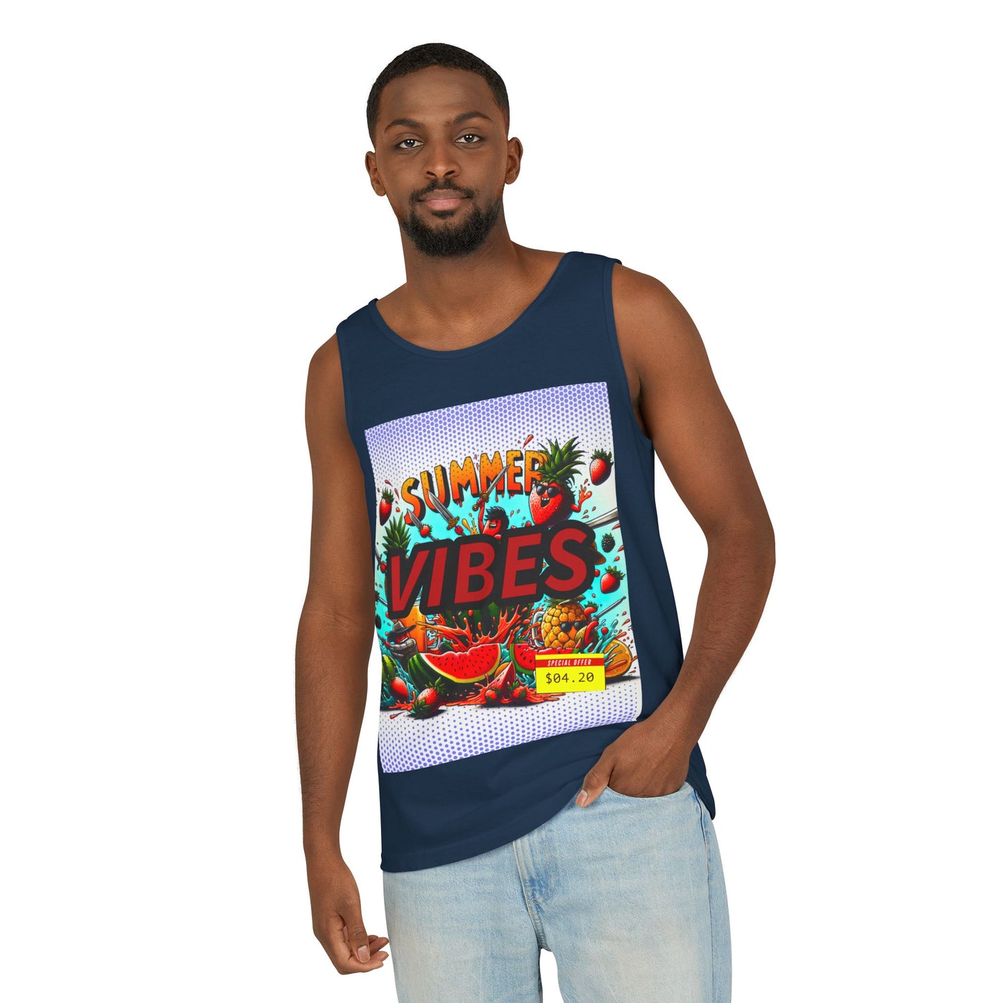 Summer Vibes Unisex Tank Top - Perfect for Beach Days & Festivals
