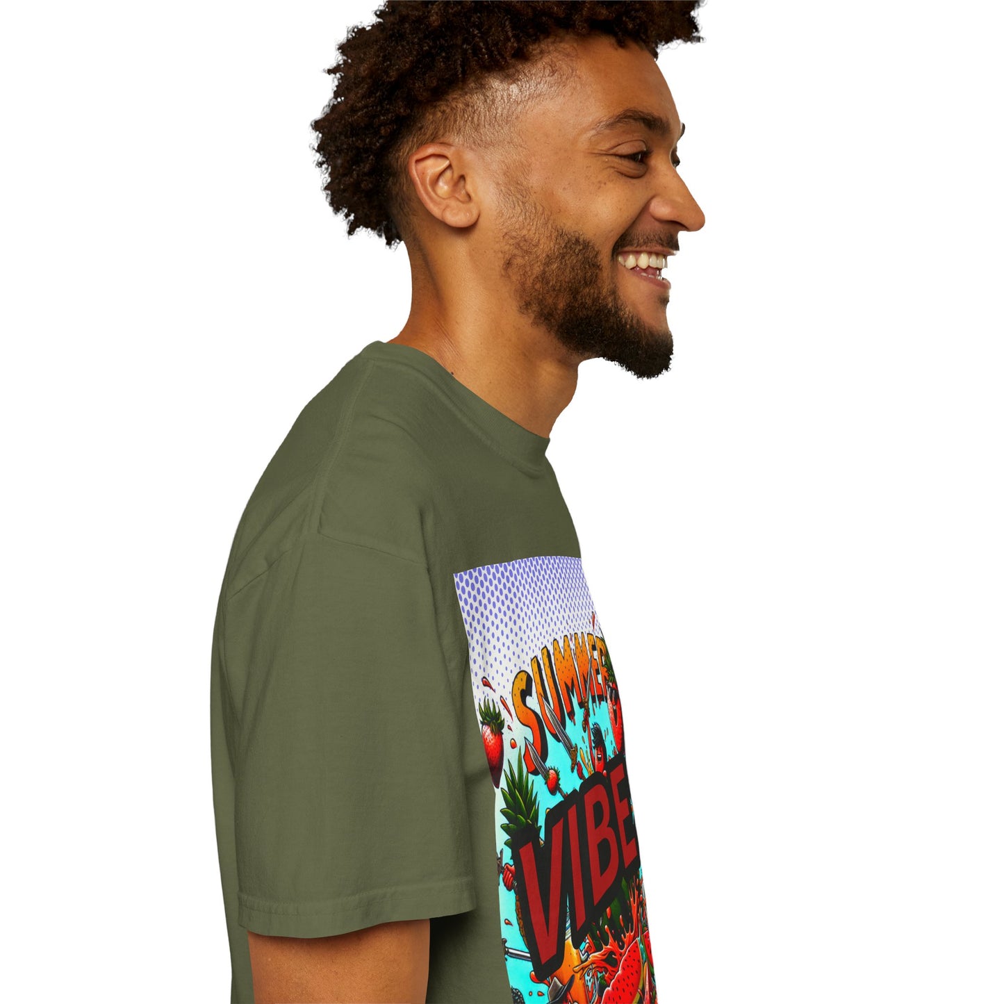 Summer Vibes Unisex Garment-Dyed T-Shirt