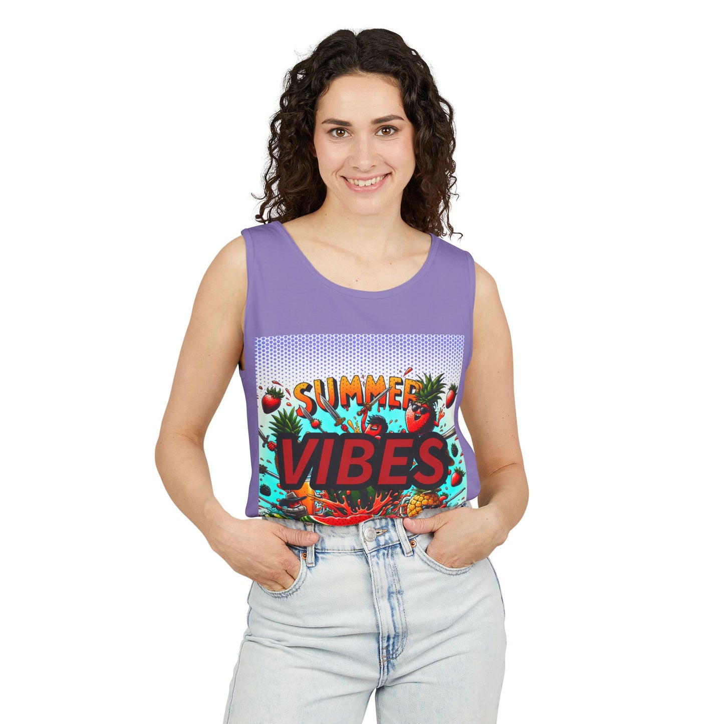 Summer Vibes Unisex Tank Top - Perfect for Beach Days & Festivals