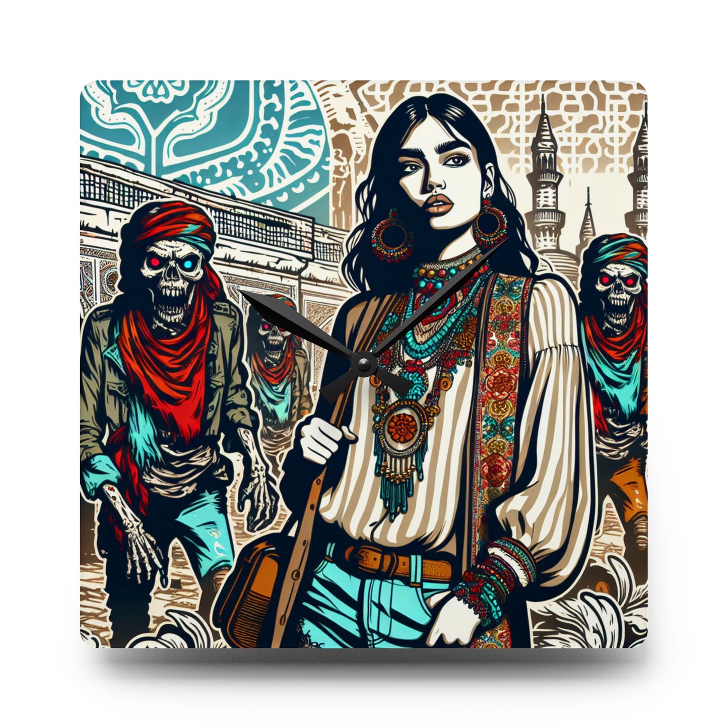 Amongst Us Acrylic Wall Clock