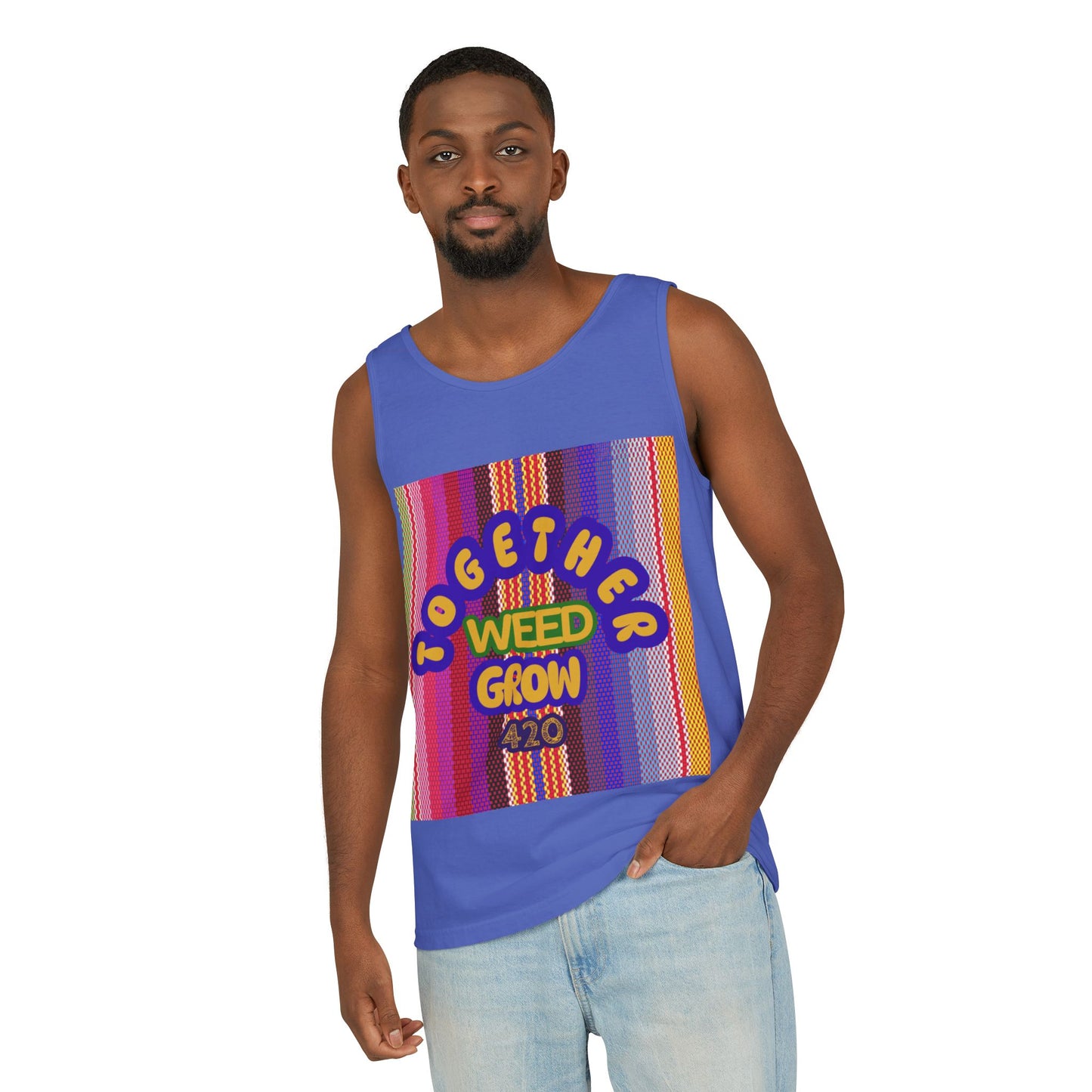Together We Grow Unisex Tank Top - 420 Celebration Apparel