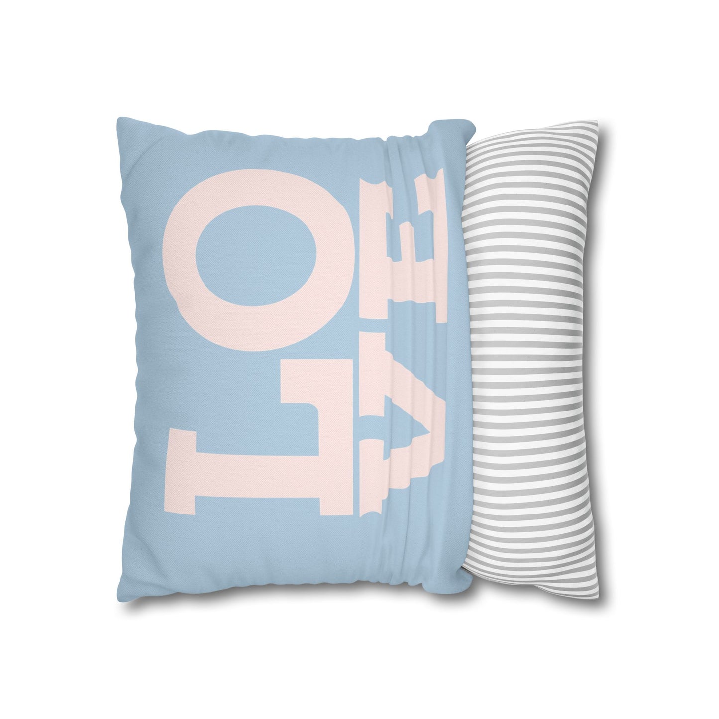 Spun Polyester Square Pillowcase