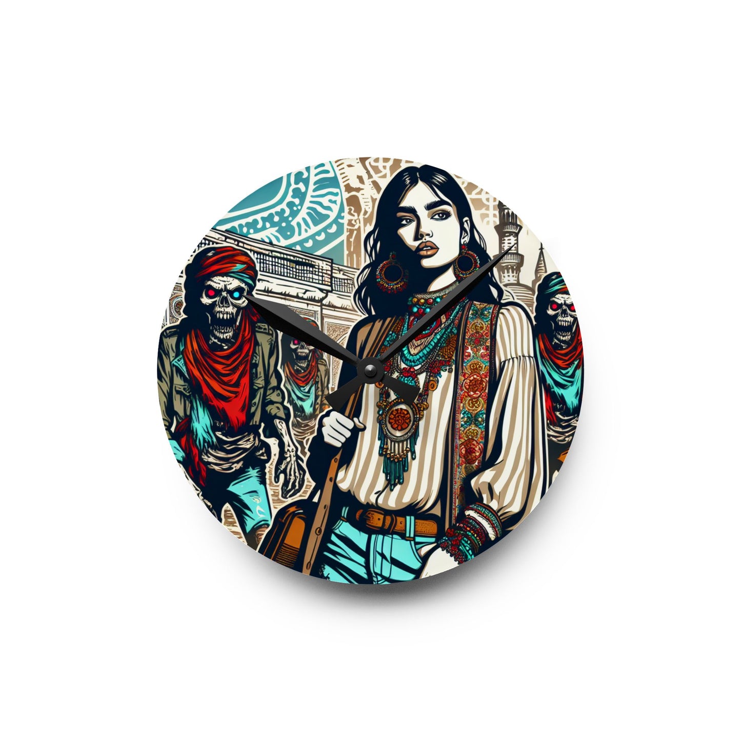 Amongst Us Acrylic Wall Clock