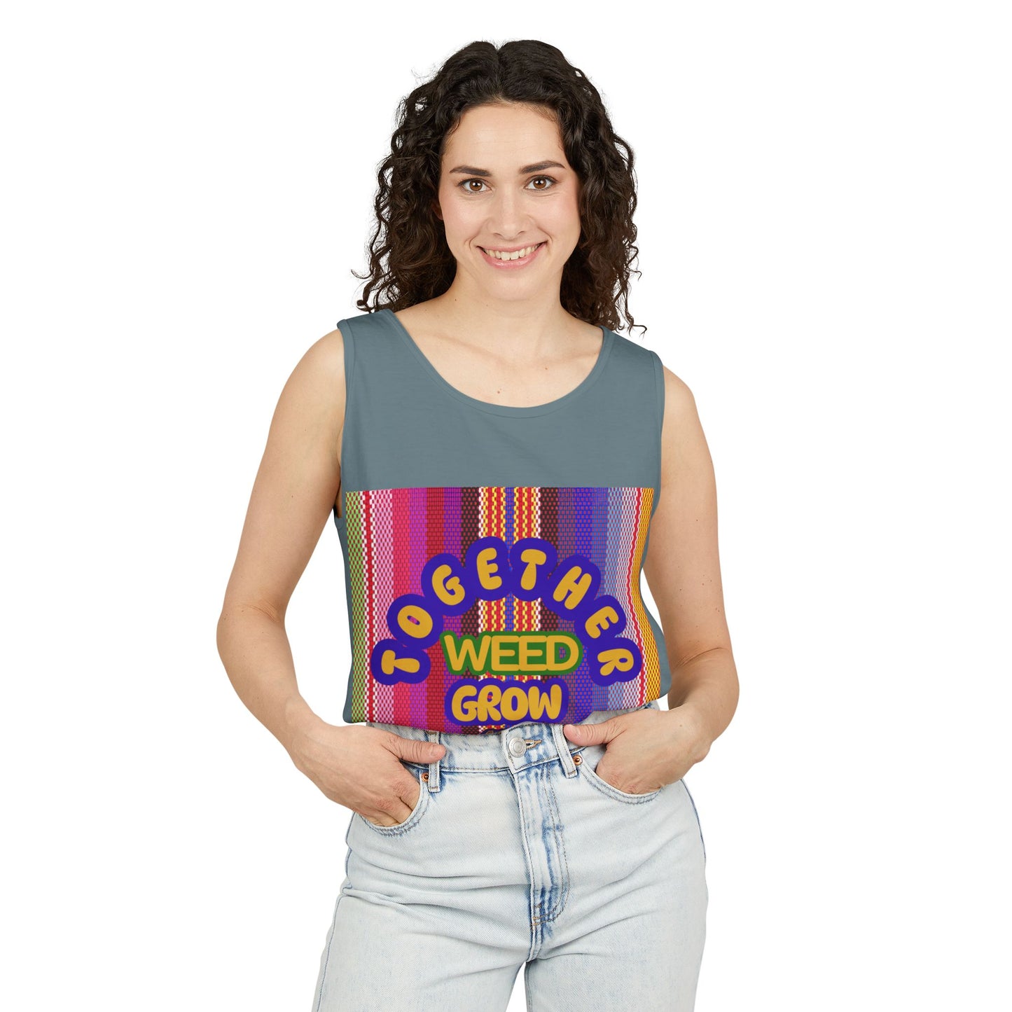Together We Grow Unisex Tank Top - 420 Celebration Apparel