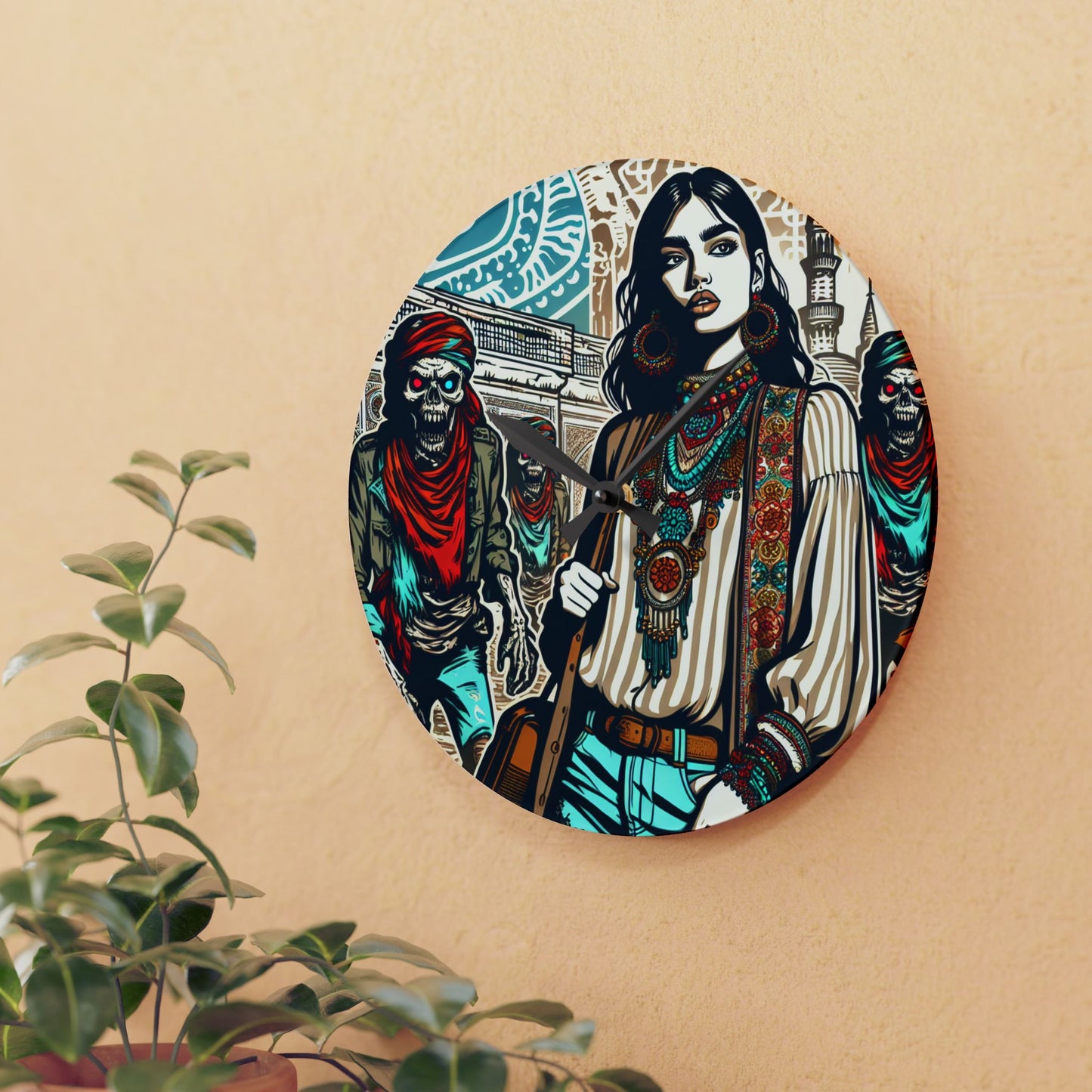 Amongst Us Acrylic Wall Clock