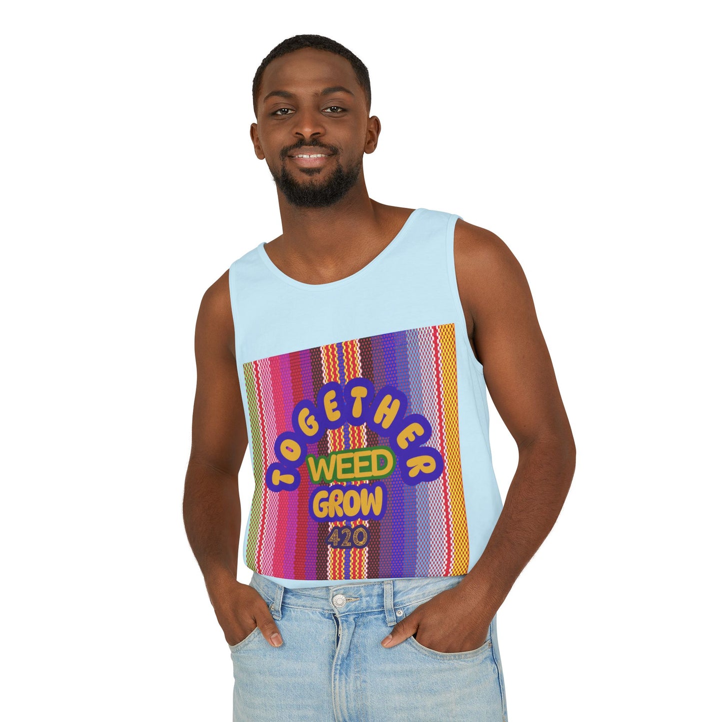 Together We Grow Unisex Tank Top - 420 Celebration Apparel