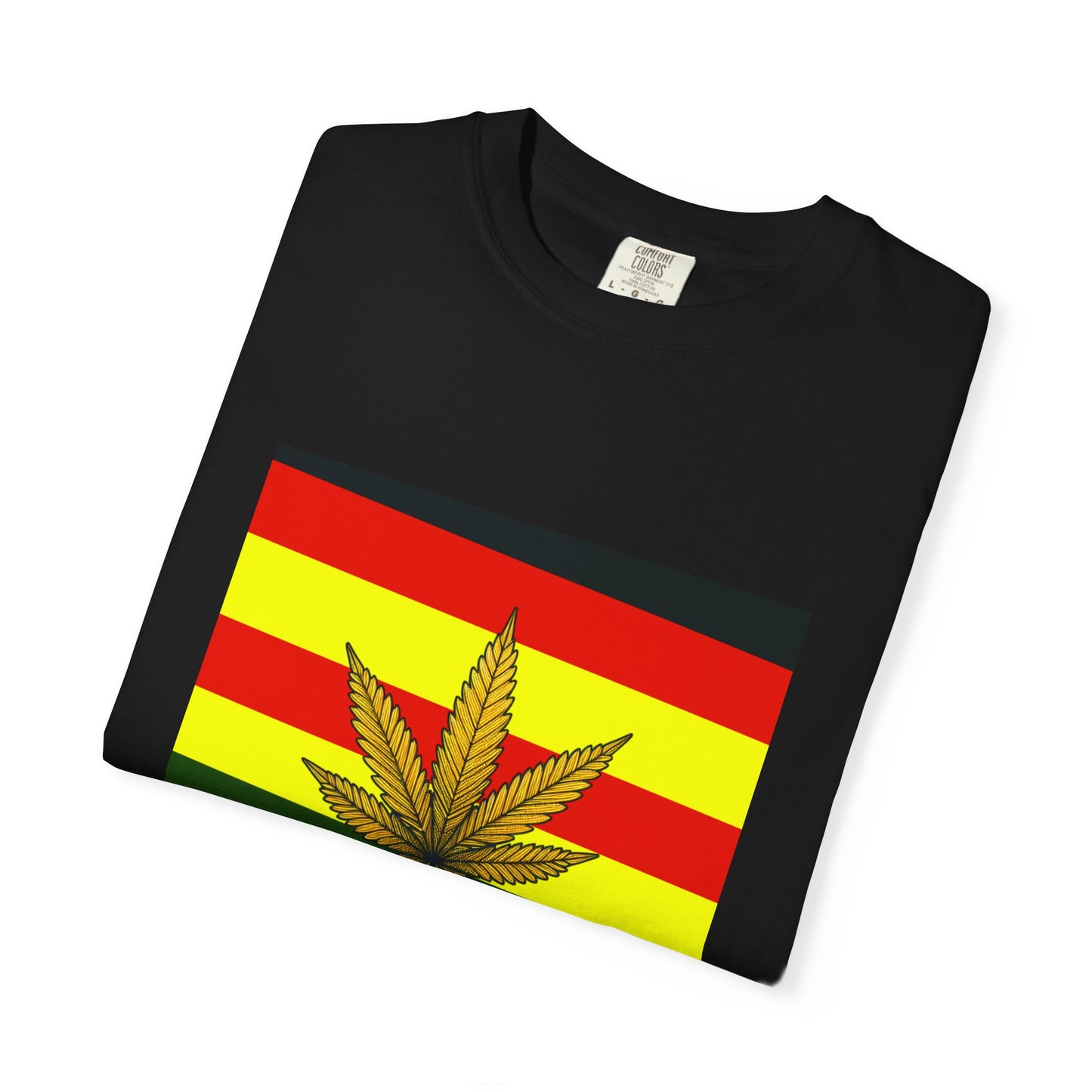 Happy Stoner Unisex Garment-Dyed T-shirt - Chill Vibes for Cannabis Enthusiasts