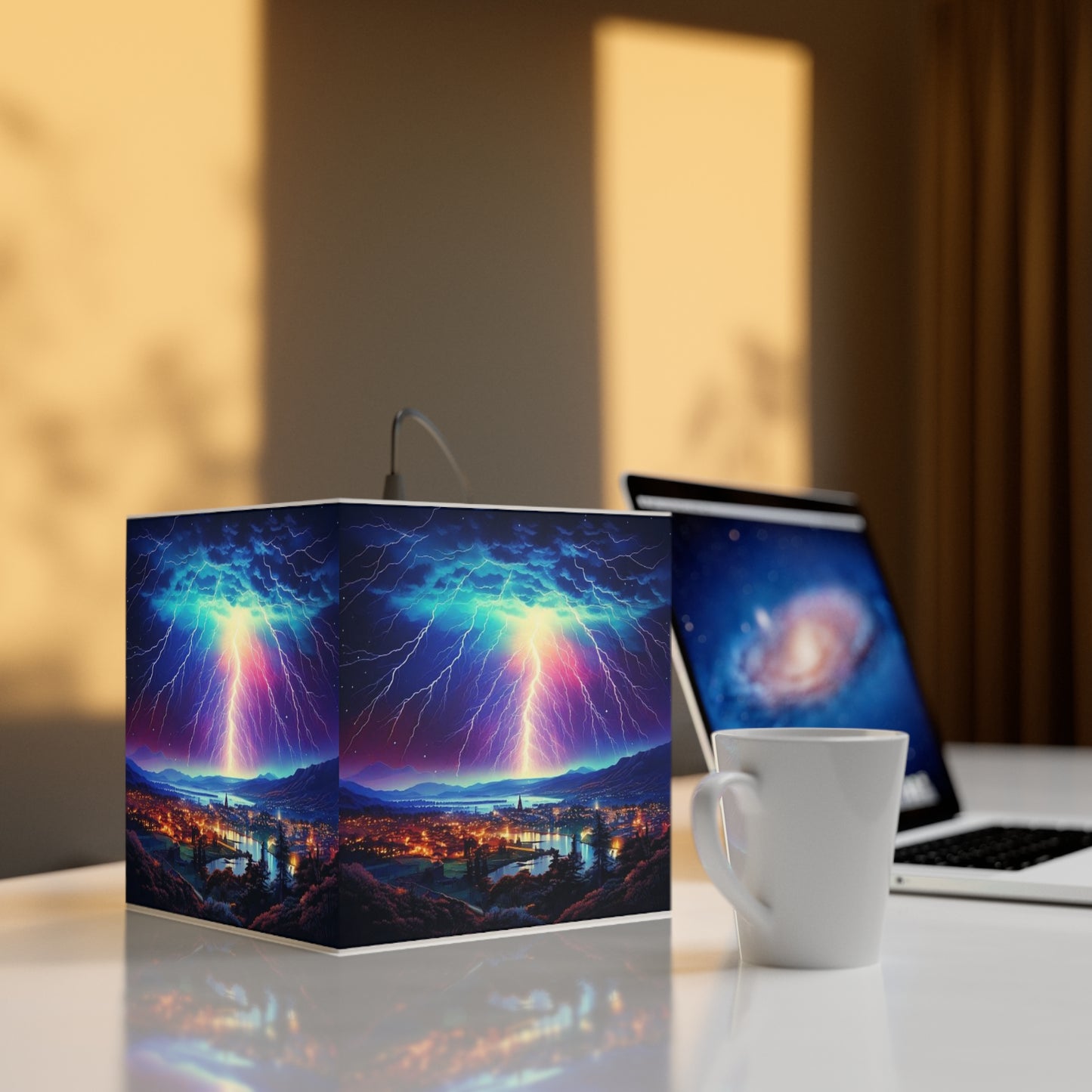 Simple Alluring Style Lighting Cube Lamp