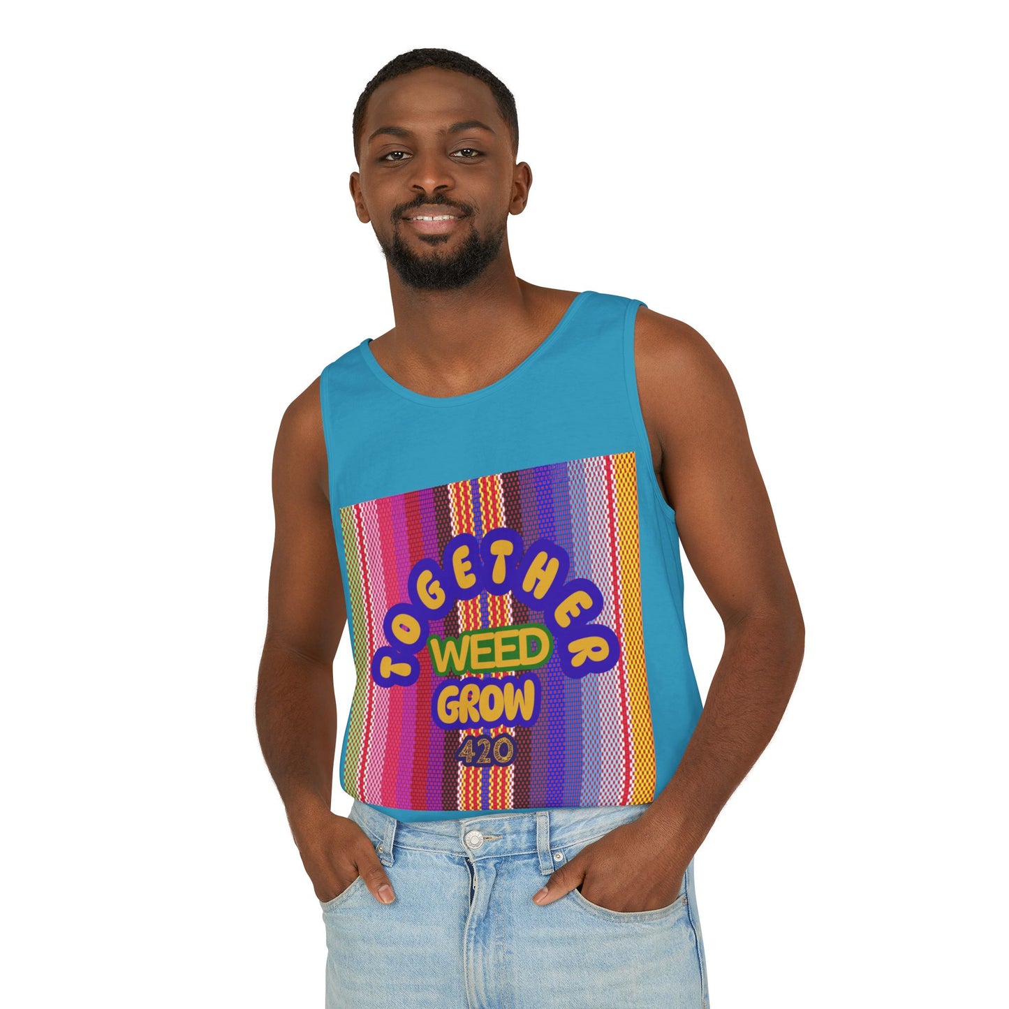 Together We Grow Unisex Tank Top - 420 Celebration Apparel