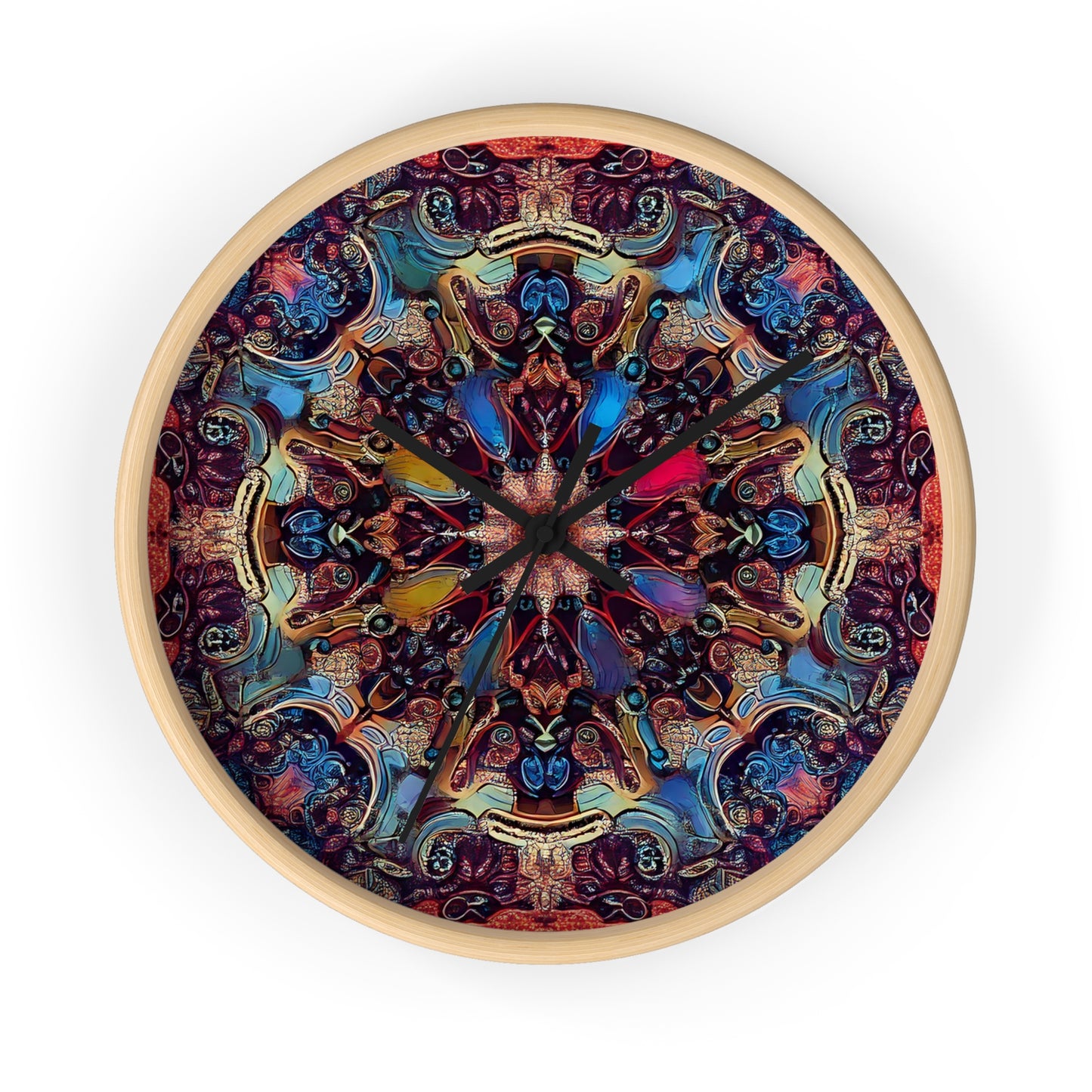 Ben to Zen Wall Clock