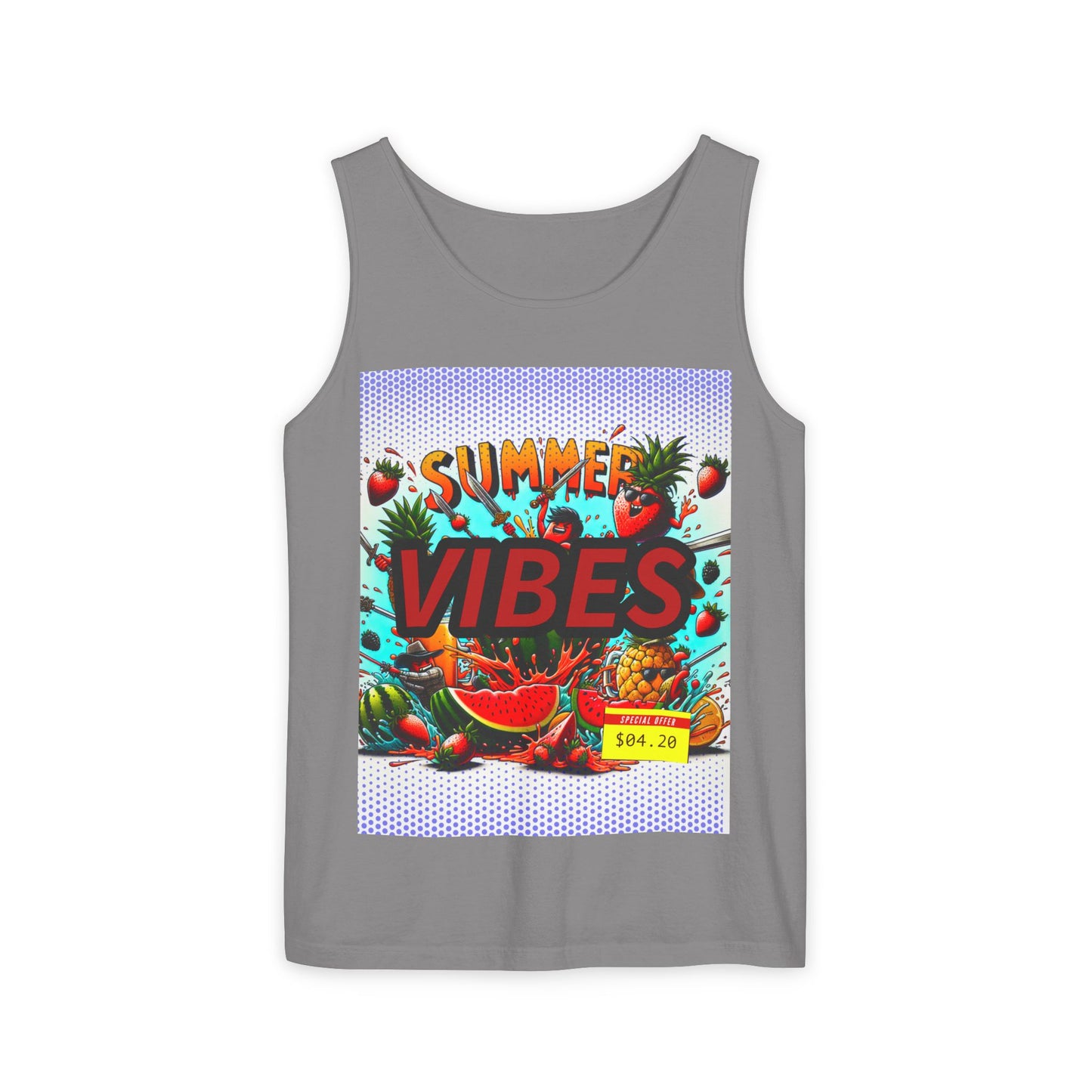 Summer Vibes Unisex Tank Top - Perfect for Beach Days & Festivals