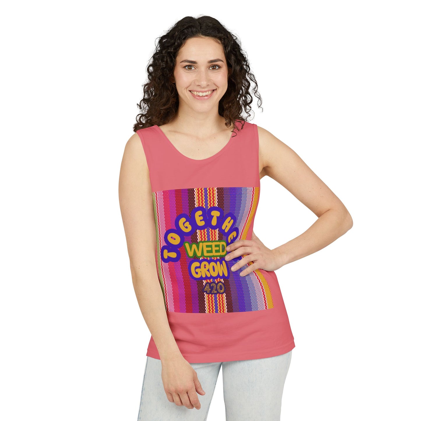 Together We Grow Unisex Tank Top - 420 Celebration Apparel