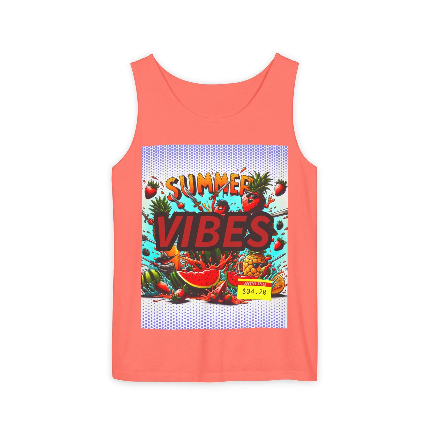 Summer Vibes Unisex Tank Top - Perfect for Beach Days & Festivals