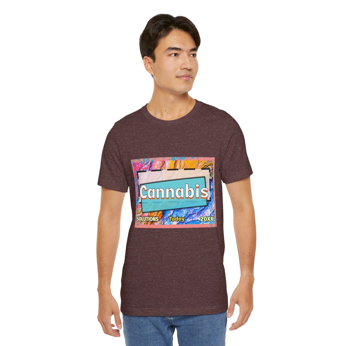 Trendy Cannabis Solutions Tee - Unisex Jersey Short Sleeve T-Shirt