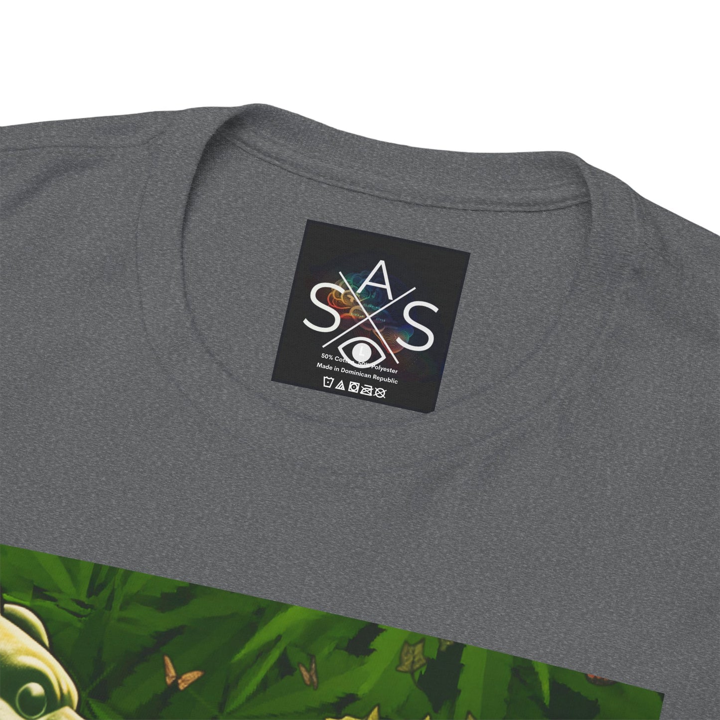 Happiness Jungle Unisex Heavy Cotton Tee, Graphic T-Shirt, Nature Lover Gift, Summer Wardrobe Essential, Unisex Casual Wear