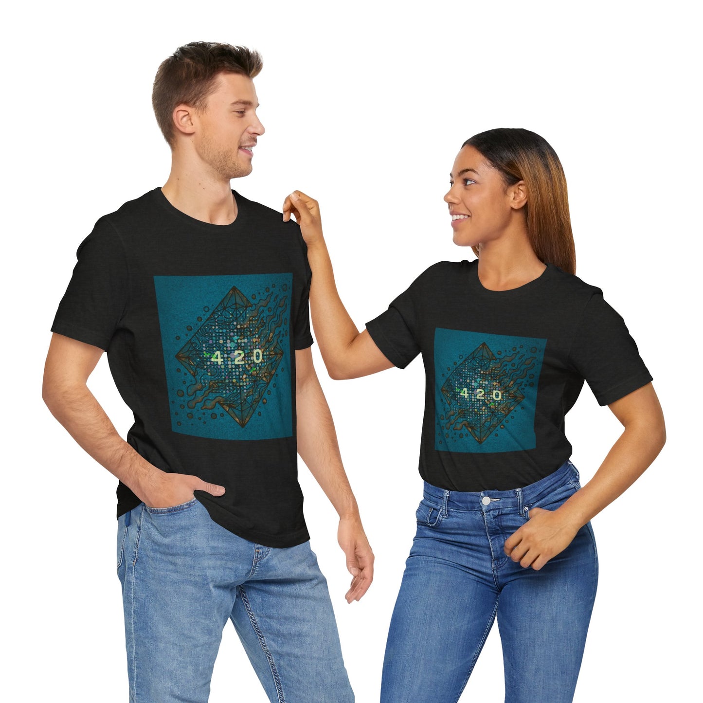 420 Graphic Unisex Jersey Tee - Casual Vibe for Celebrations