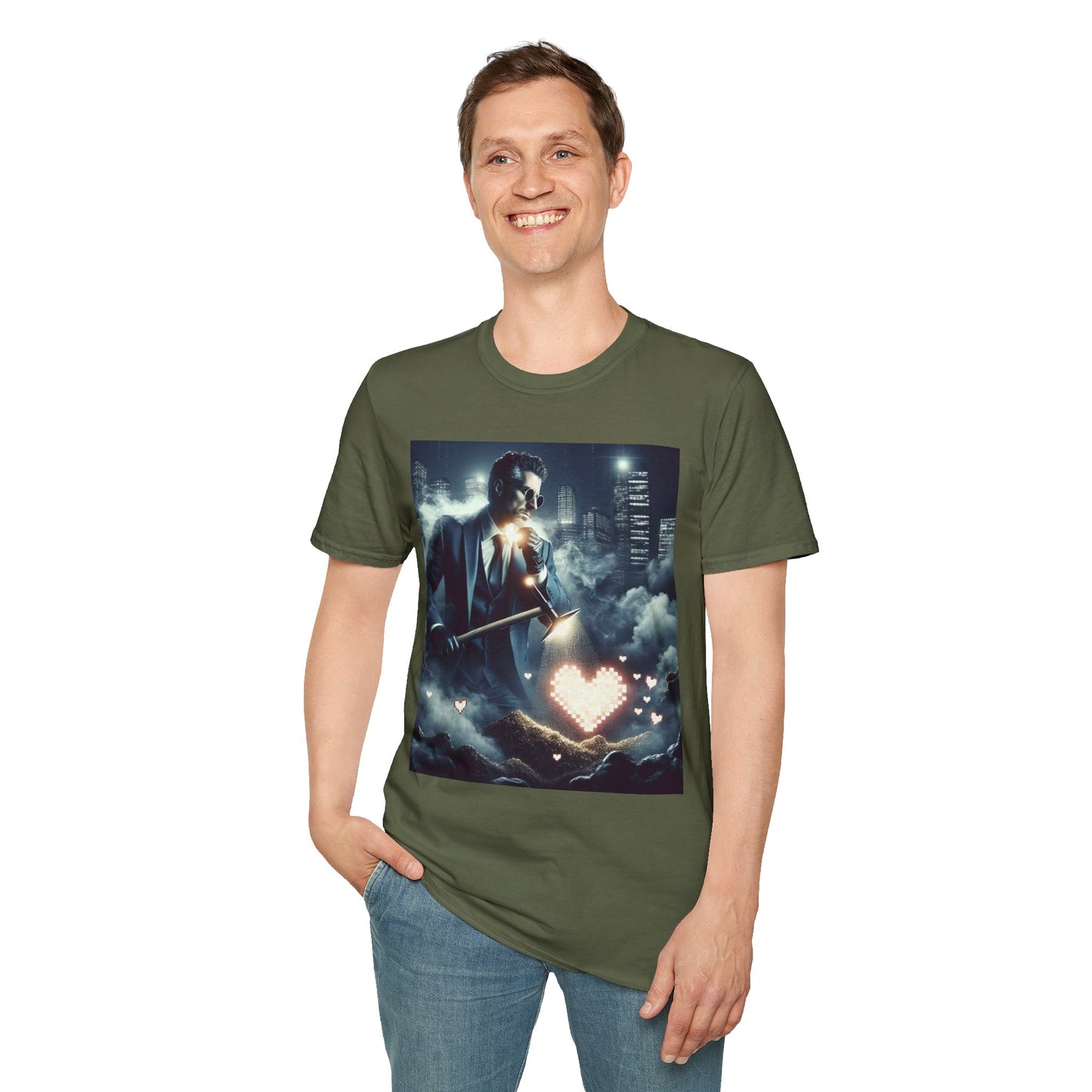 Simple Alluring Style Unisex Softstyle T-Shirt