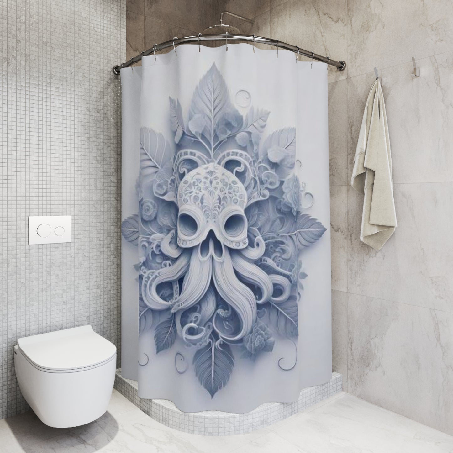 Jerry Smiles Shower Curtains