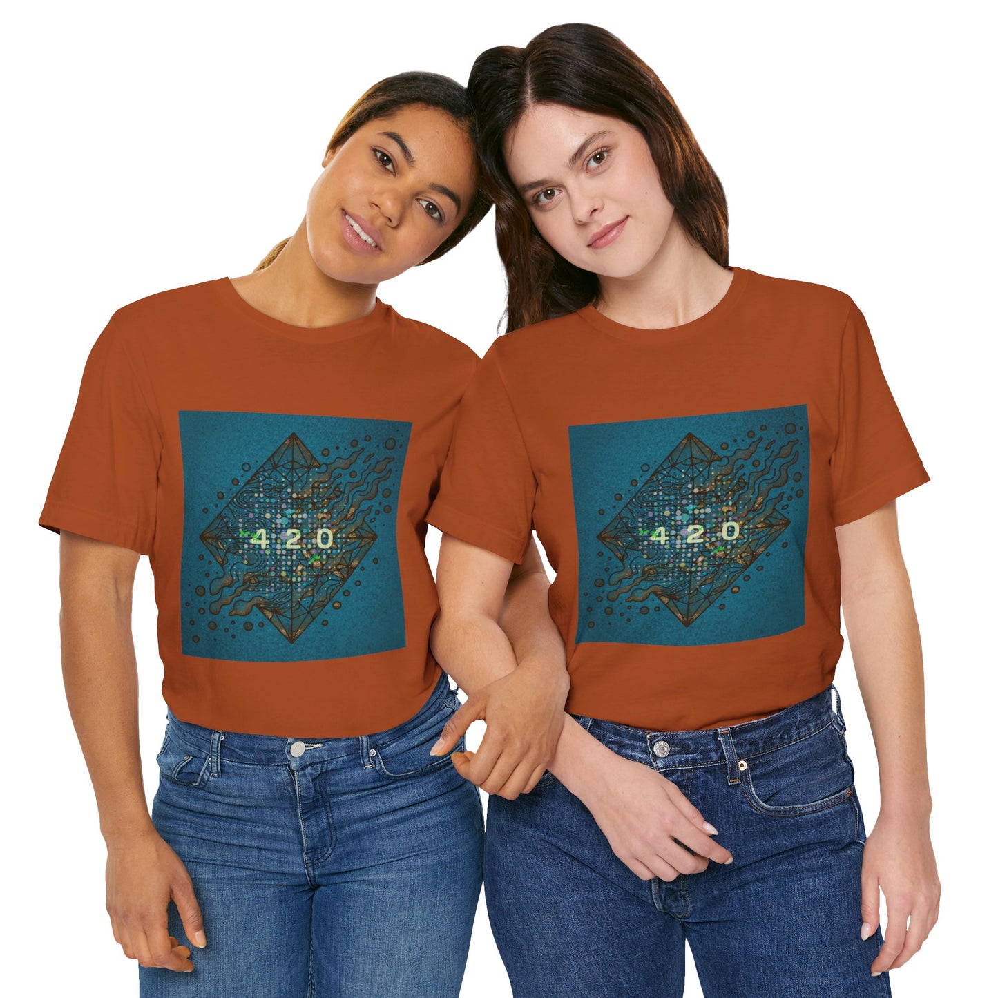 420 Graphic Unisex Jersey Tee - Casual Vibe for Celebrations
