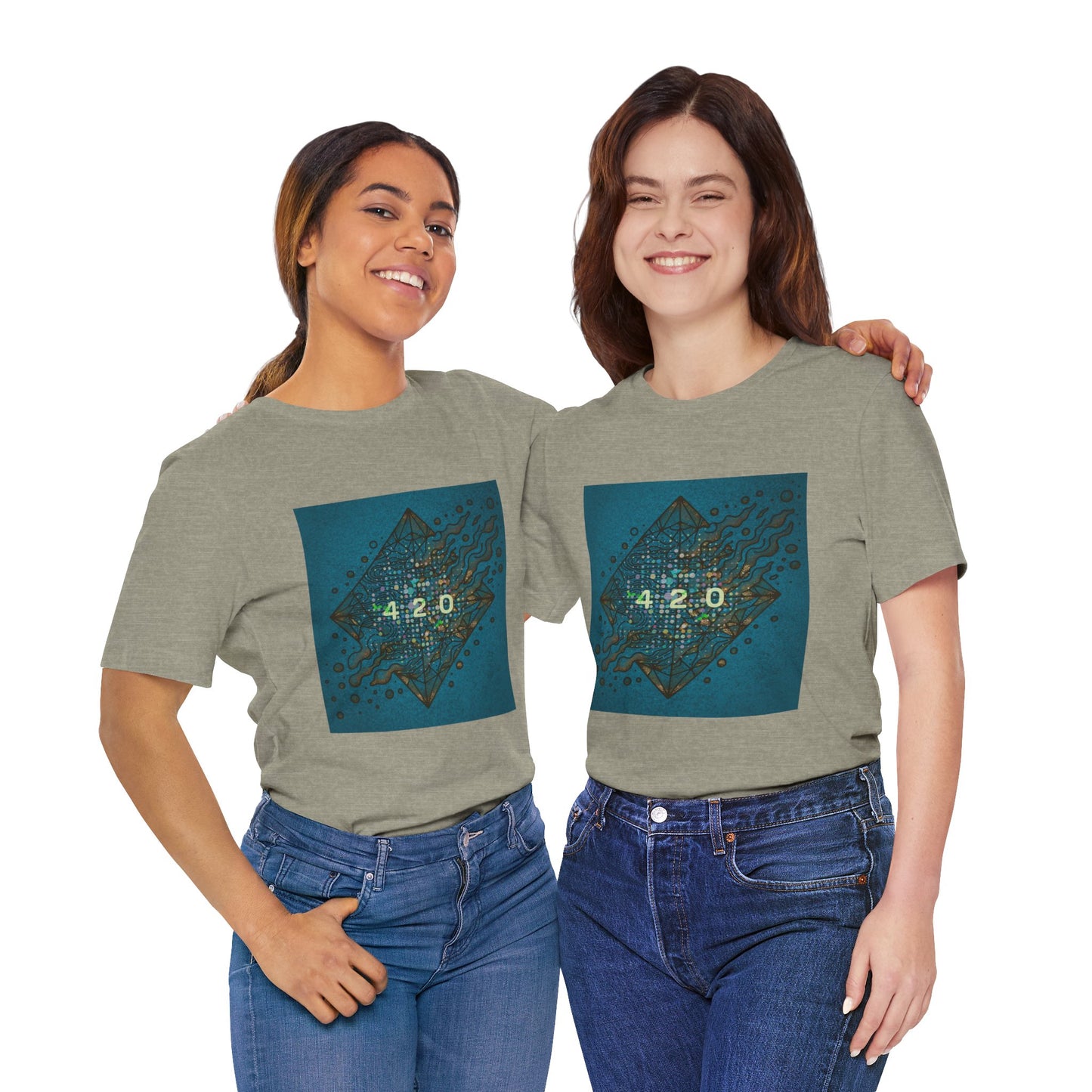 420 Graphic Unisex Jersey Tee - Casual Vibe for Celebrations