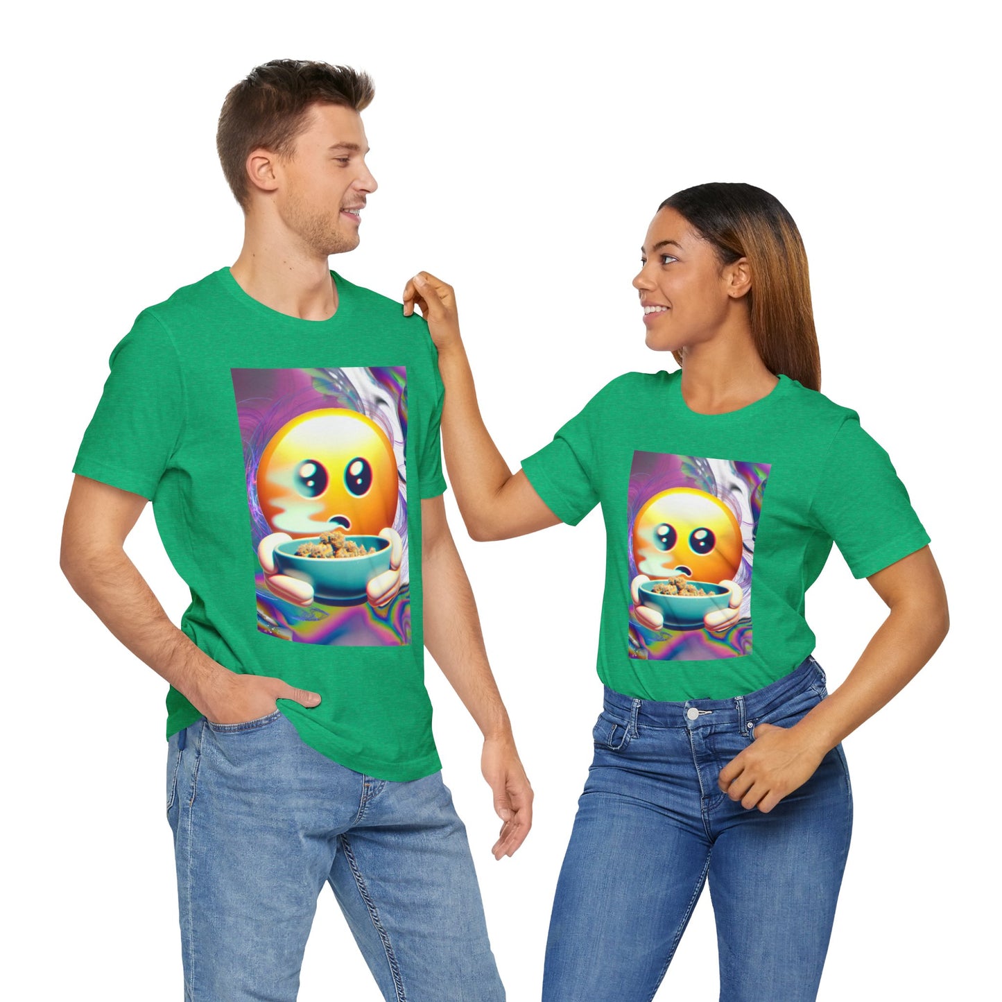 Vibrant Emoji Tee - Perfect for Casual Hangouts and Celebrations
