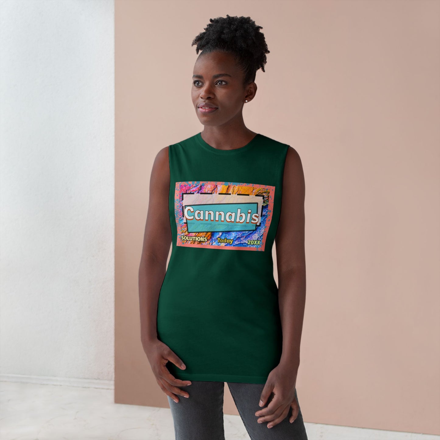 Colorful Cannabis Solutions Unisex Tank Top